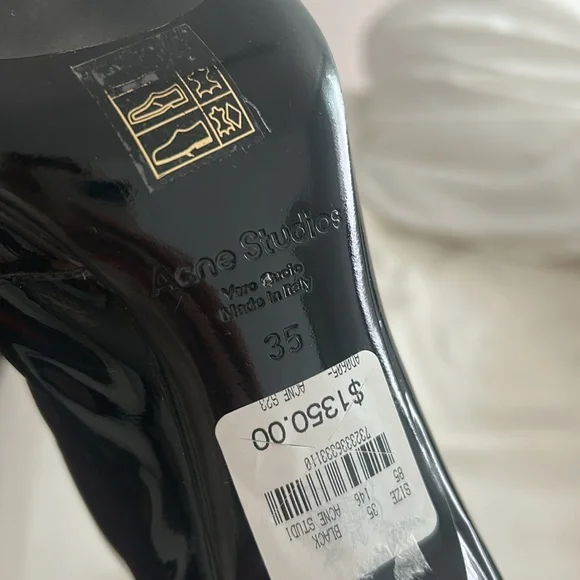 Elegant Black Knee-High Women's Boots - Picture 3 of 4